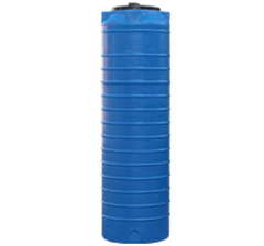 Ёмкость пластиковая пищевая STERH VERT 400 л. вертикальная (550x550x1850см;синий) - арт.555074.3