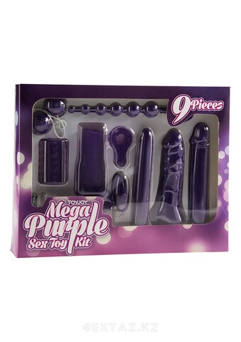 Любовный набор Mega Purple Sex Toy Kit