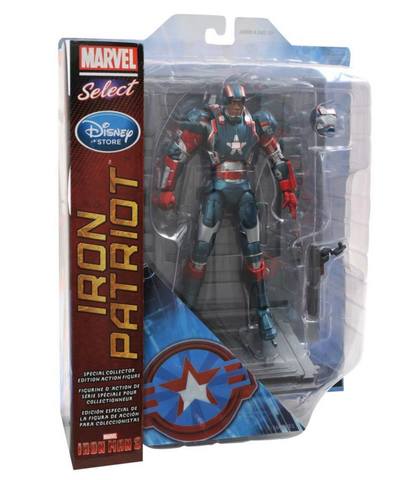 Марвел Селект фигурка Железный Патриот — Marvel Select Iron Man 3 Iron Patriot Exclusive