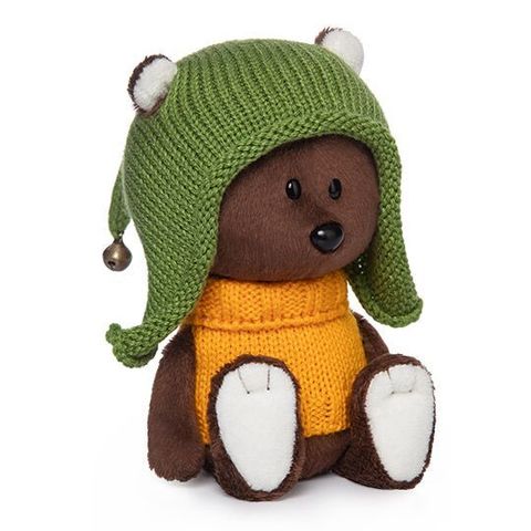 Медведь Федот в шапочке и свитере (Лесята Budi Basa)