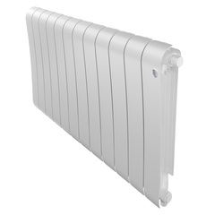 Royal Thermo Infinity VR 500 Bianco Traffico, 12 секций - радиатор с нижним правым подключением