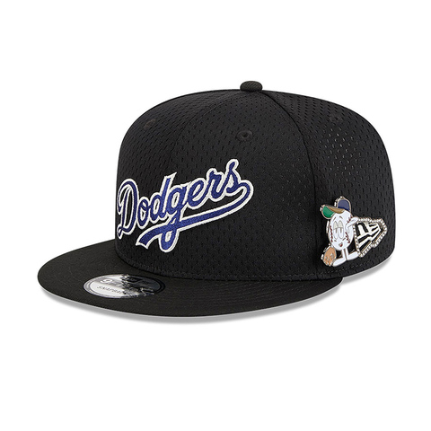 Кепка LA Dodgers Post-Up Pin Black 9FIFTY Snapback Cap