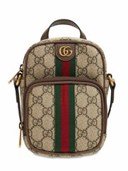 Мини-сумка Gucci Ophidia коричневый