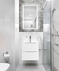 BelBagno ETNA-500-2C-SO-RW ETNA База под раковину подвесная с двумя выкатными ящиками, с доводчиками, Rovere Moro, 500x460x500, ETNA-500-2C-SO-RW фото