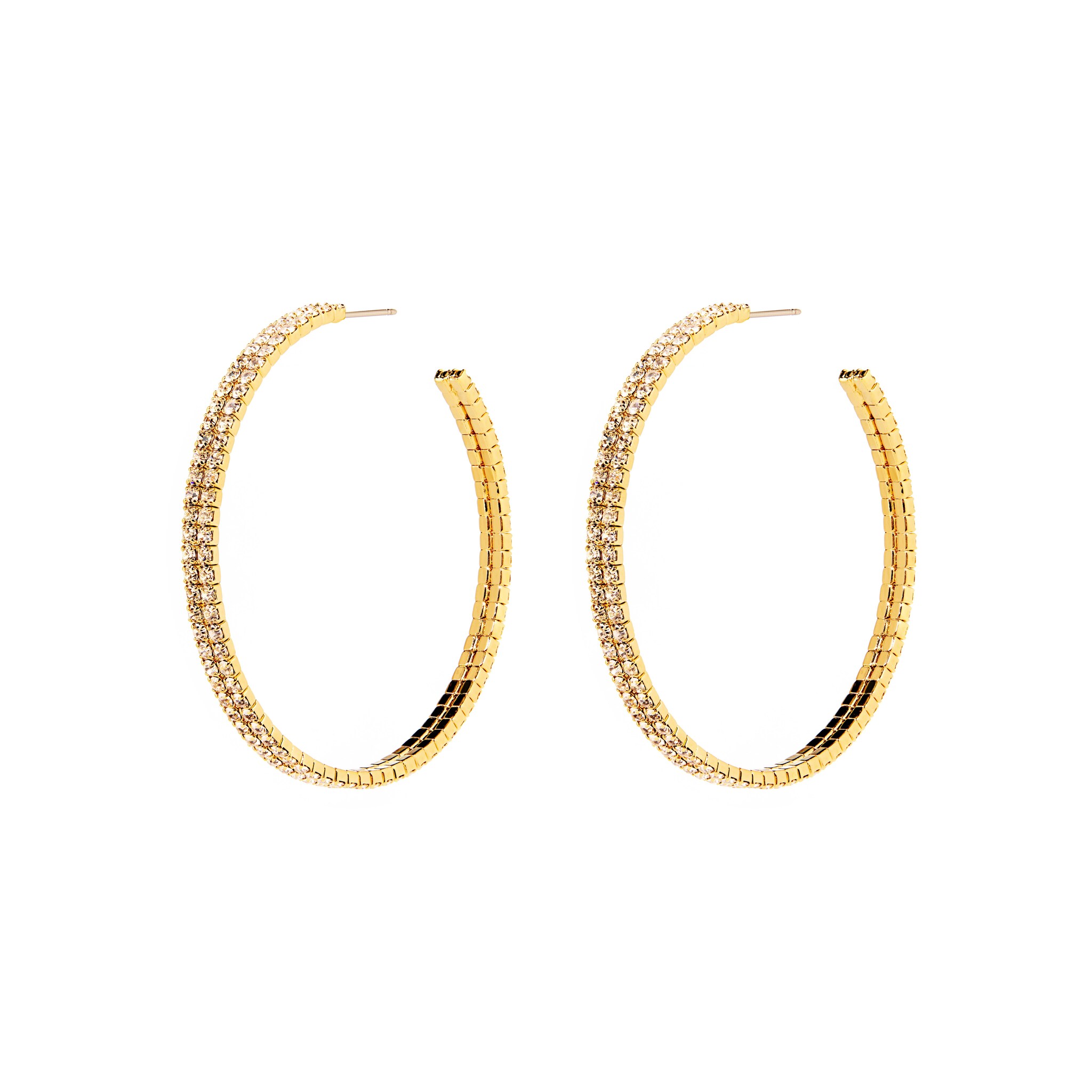 

Серьги Double Glow Line Earrings - Gold