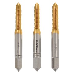 Метчик М 3,0х0,5 (Комплект 3шт) DIN352 HSSEPM-TiN 6HX 48мм a=2,7 H-Tools PRO 230030PMHT