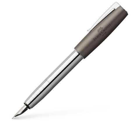 Перьевая ручка Faber-Castell Loom Metallic Grey перо EF