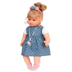 Munecas Antonio Juan Кукла Пилар в розовом, озвученная (плач), 42см (1673)