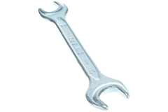 БИБЕР 90609 Ключ гаечный рожковый, кованый, оцинкованный 14х17мм (12/240)