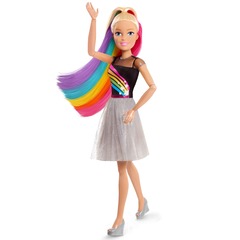 Кукла Барби Barbie Радужная блондинка 70 см