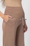 Спортивные брюки для беременных 13471 кофе мокко