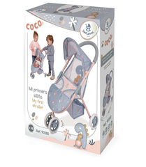 DeCuevas Прогулочная коляска для кукол с корзиной  серии Коко 55 см (90280)