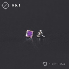 Cubic Zirconia Square AB