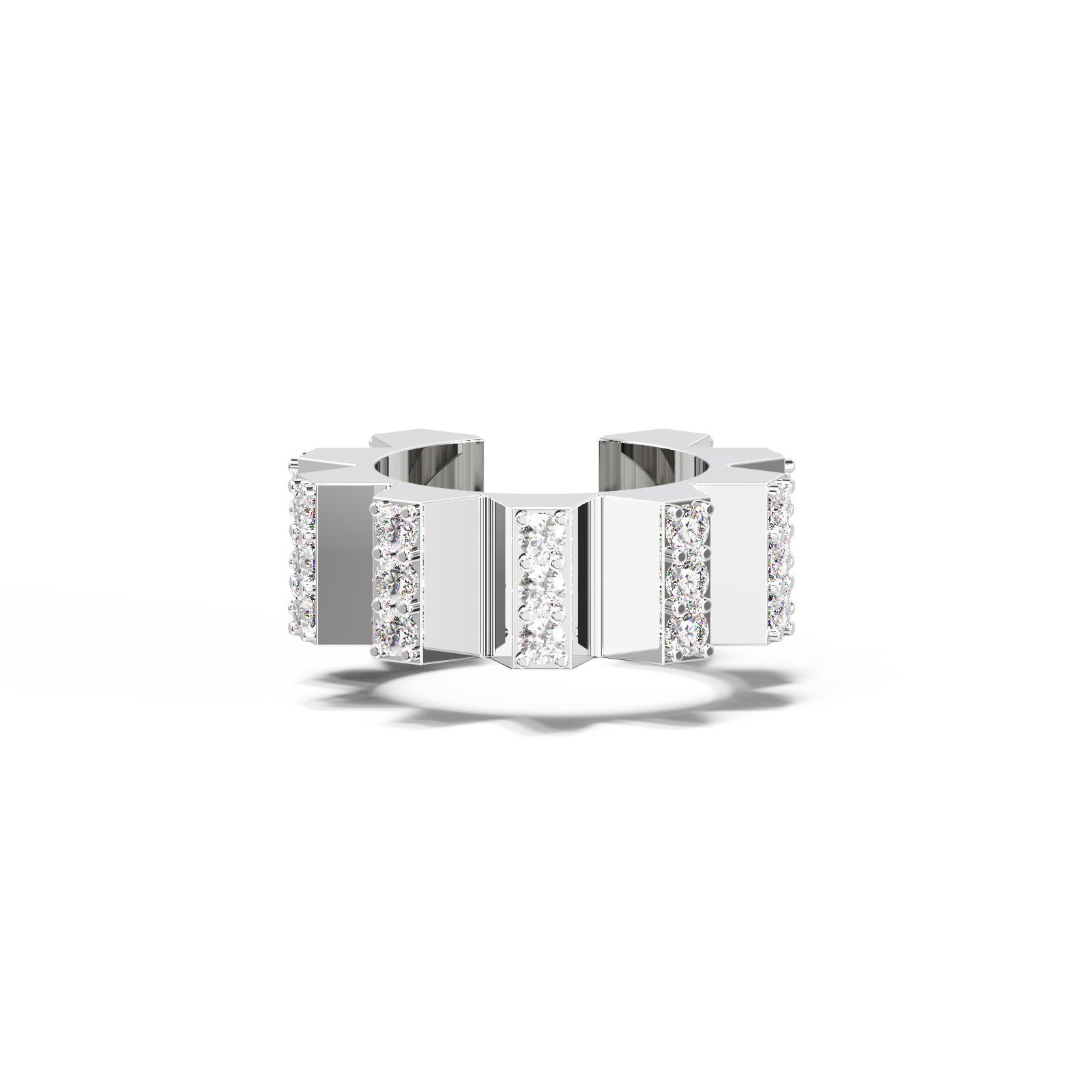 

Кафф Gears With Zirconites