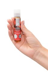Смазка с ароматом клубники JO Flavored Strawberry Kiss - 30 мл. - 