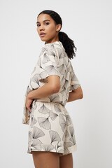 Пижама женская с шортами ARUELLE SEASHELL_Экрю