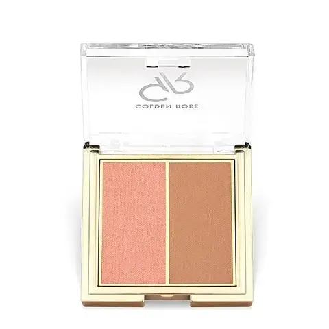 Golden Rose Румяна  ICONIC BLUSH DUO 01