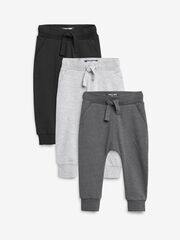Джоггеры для мальчика Next 151-146, 3 шт., Серый