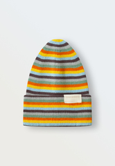 Шапка вязаная в полоску (мультиколор)