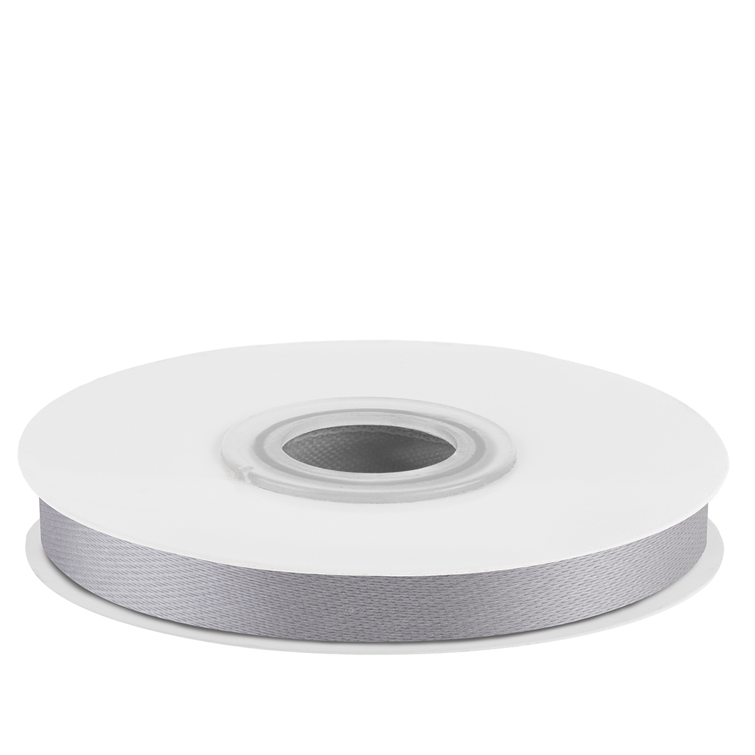 Лента Атласная (0,7см*22,85м) Серебро.