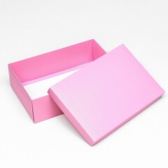 Коробка сборная одиночная Прямоугольник, Розовый, 30*20*9 см, 1 шт.