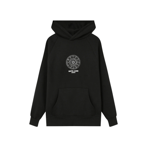 Sixth June Zodiac Hoodie BLCK