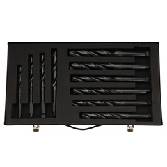 Набор сверл по металлу 14-30мм 10шт DIN345 HSS 118° (к/х - хв.) H-Tools PRO 204002HT