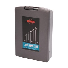 Набор зенковок 90° 6,3-20,5мм (Удлиненные) DIN335C 3z HSS 6шт Ruko 102158RO