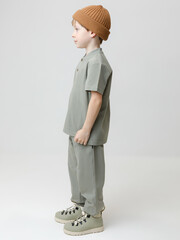 фуфайка  для мальчика  КР 302584/хаки 6206 к592