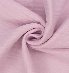 Ткань Муслин, 115 гр/м2, 100% хлопок, ш. 140 см, сиреневый