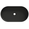 Aqueduto ESP0240 AQD ESPIRAL Раковина накладная овальная 600*390, черный матовый