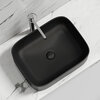 Ceramica Nova Element CN6052MB Умывальник чаша накладная прямоугольная, 50.5x38, цвет: чёрный матовый