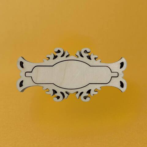 накладка , №24 (9*4,5см) фанера 2части