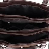 Сумка Саломея 198 эко-замша кофе