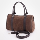 Сумка Саломея 217 эко-замша шоколад