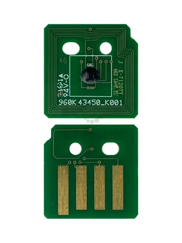 Смарт-чип для Xerox WC 7120, 7125 для желтого тонер-картриджа Xerox 006R01462. Ресурс 15000 страниц.