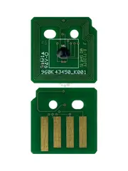 Смарт-чип для Xerox WC 7120, 7125 для желтого тонер-картриджа Xerox 006R01462. Ресурс 15000 страниц.