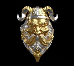 Силиконовый молд № 0118 Викинг