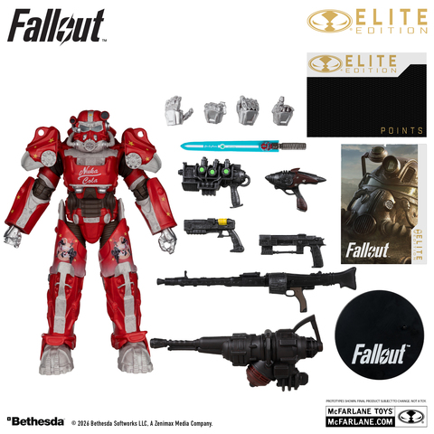 Фигурка T-60 Nuka Cola из игры Fallout Gold Label