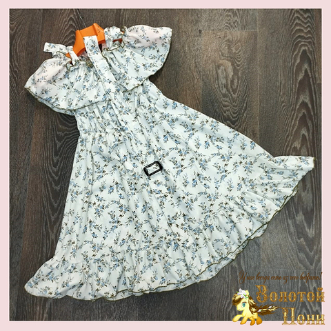 Платье с пояском д (8-13) 260429-ZG1532