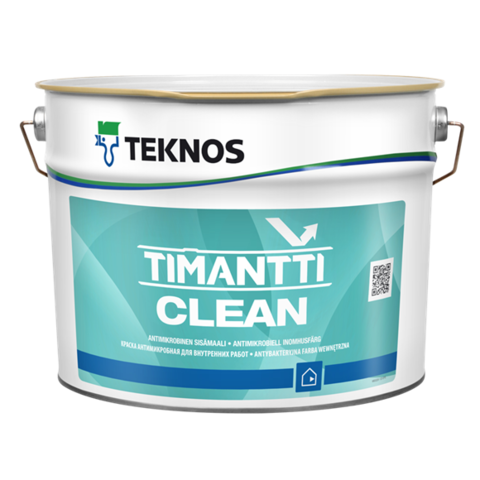 TEKNOS TIMANTTI CLEAN/Текнос Тиманти Клин Антимикробная краска