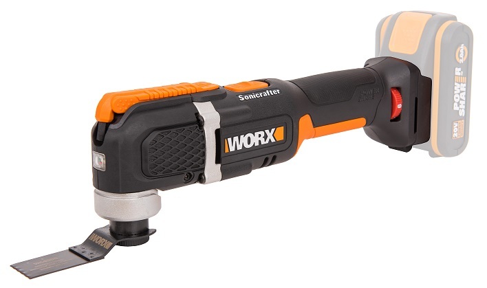 Реноватор аккумуляторный WORX Sonicrafter WX696.9, 20В, без АКБ и ЗУ