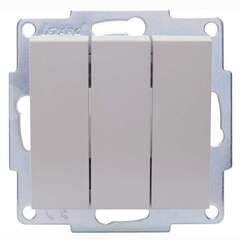 VESNA 742 3588 109 Выключатель тройной платина (механизм)