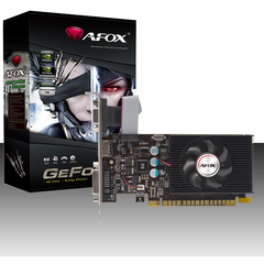 Видеокарта AFOX NVIDIA GeForce GT730, 1Гб GDDR3, 128 бит, LP, Retail, PCIe2.0, 1xFAN, 1-SLOT, 25Вт, VGA, HDMI, DVI (AF730-1024D3L7-V1)