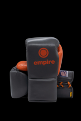 Боксерские тренировочные перчатки Empire Crixus l (шнуровка)