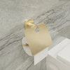 Бумагодержатель с крышкой золото-сатин Fixsen Comfort Gold (FX-87010)