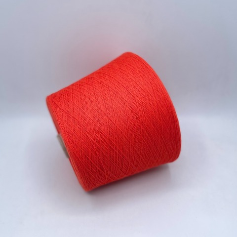 Millefili (пр.Италия),art-Arhimederws 1400м/100 гр. 40%Шерсть, 40%Хлопок, 20%Полиамид, цвет-Ярко-оранжевый(714/861),арт-31873
