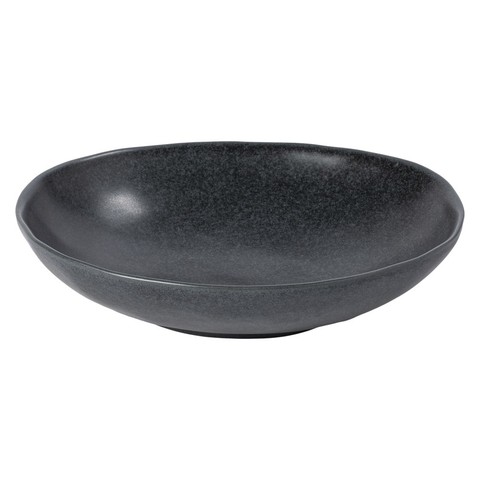 Тарелка глубокая 23.3см Costa Nova Livia black GOP231-VC7242