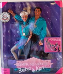 Куклы Барби и Кен Коллекционные Фигурное катание Олимпиада 1998 Olympic Team