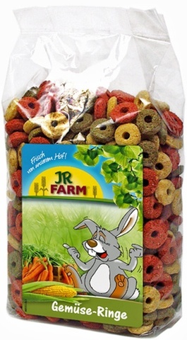 JR Farm лакомство для грызунов Овощные колечки 200г
